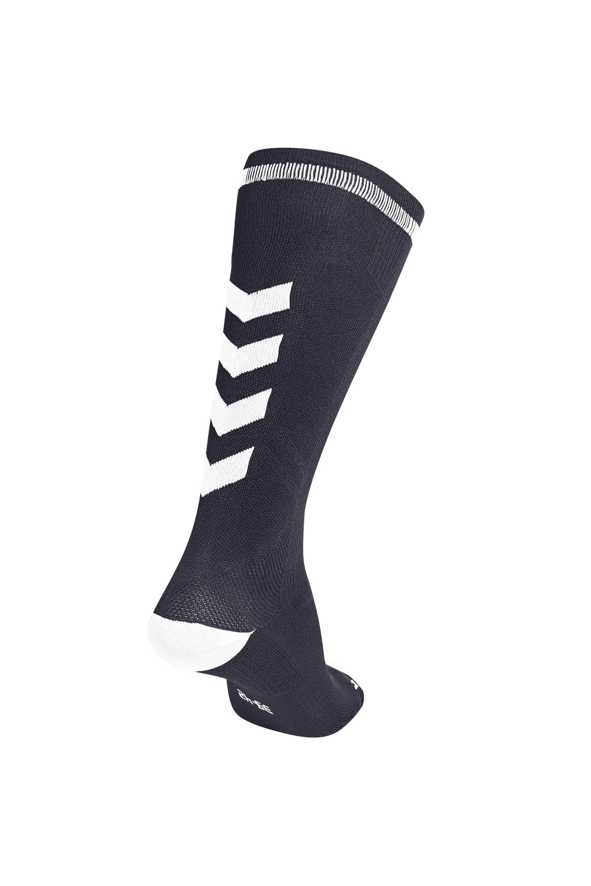 HUMMEL - Elite Indoor Sock High - Black/white