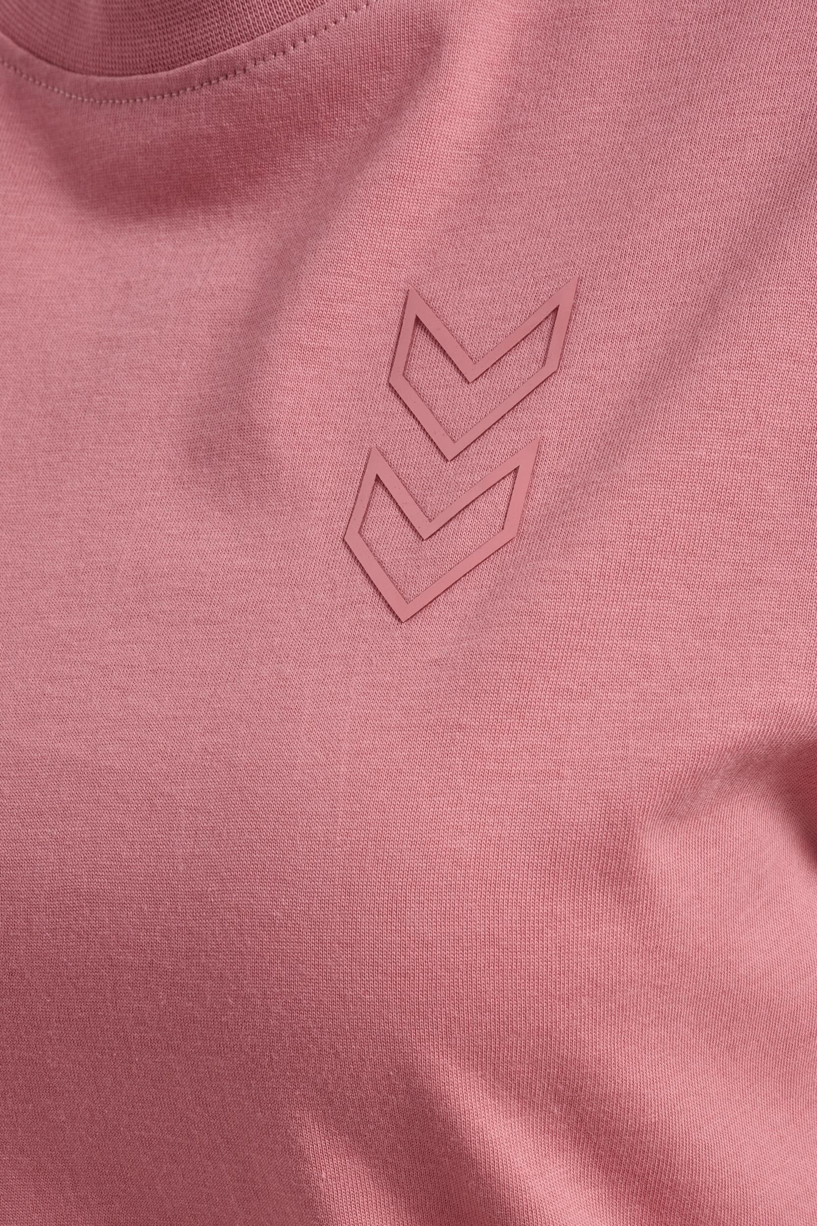 HUMMEL - Hmlactive Co Tee S/s Woman - Dusty Rose