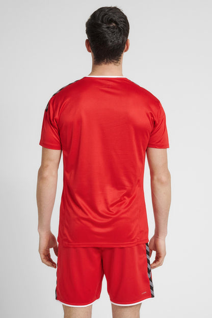 HUMMEL - Hmlauthentic Poly Jersey S/s - True Red