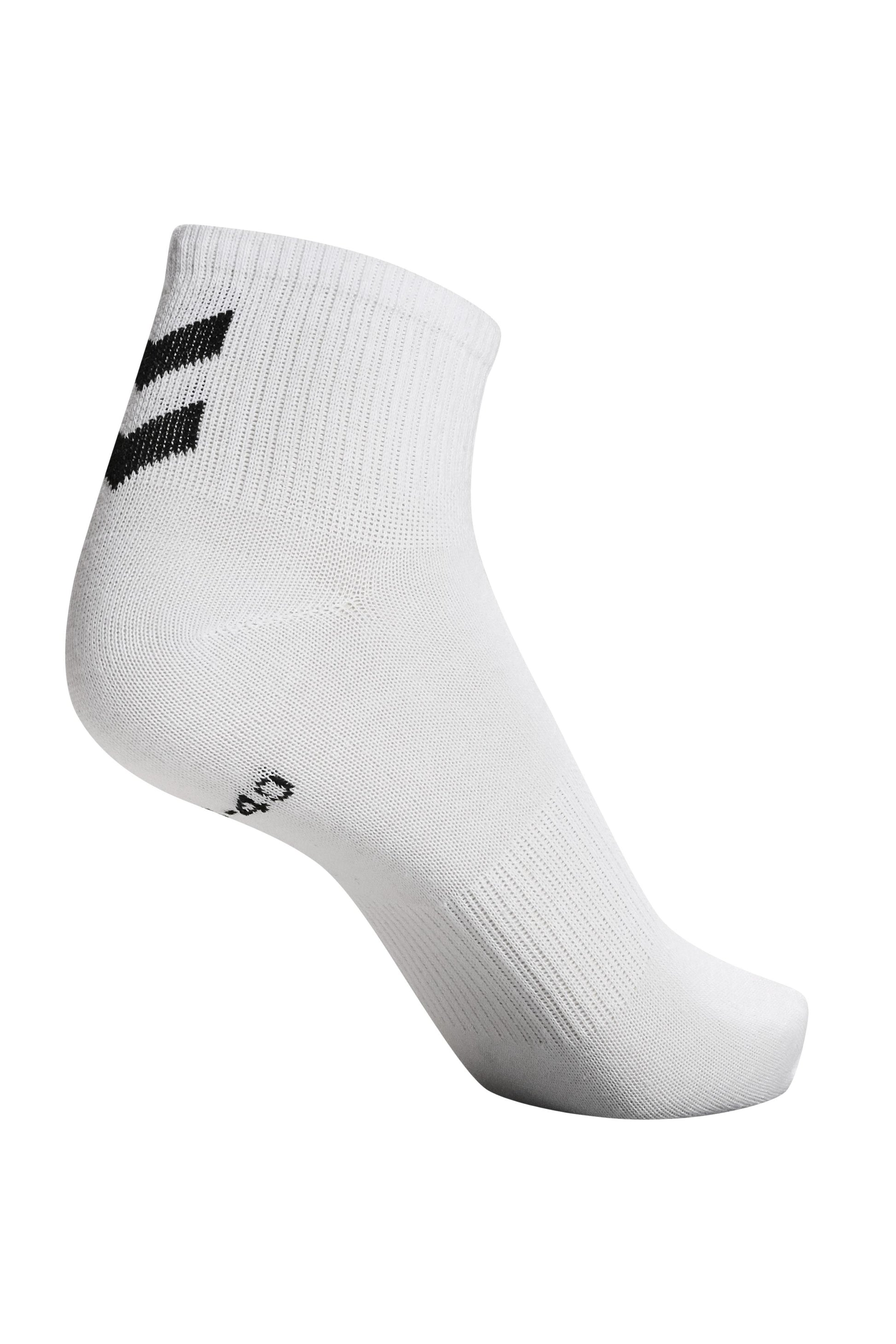 HUMMEL - Hmlchevron 6-pack  Mid Cut Socks - White/white