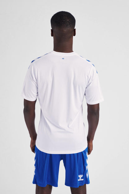 HUMMEL - Hmlcore Xk Poly Jersey S/s - White/true Blue