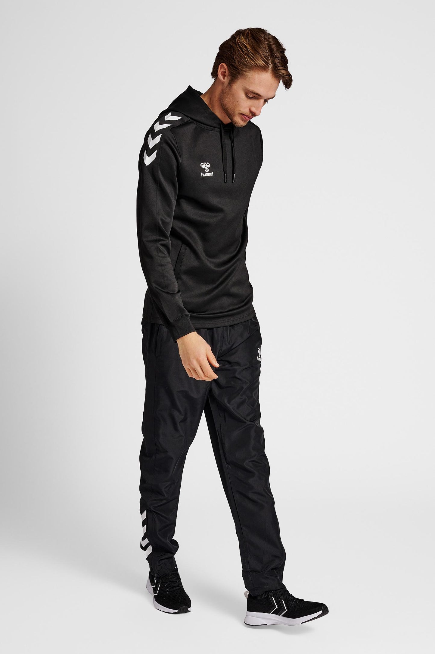 HUMMEL - Hmlcore Xk Poly Sweat Hoodie - Black/black