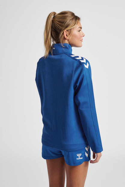 HUMMEL - Hmlcore Xk Poly Zip Sweat Woman - True Blue