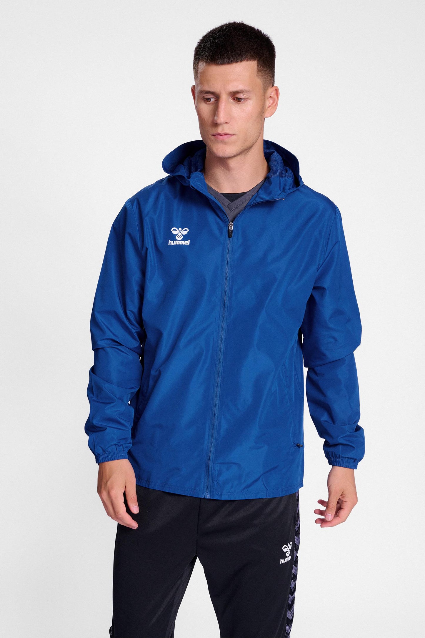 HUMMEL - Hmlessential Aw Jacket - True Blue