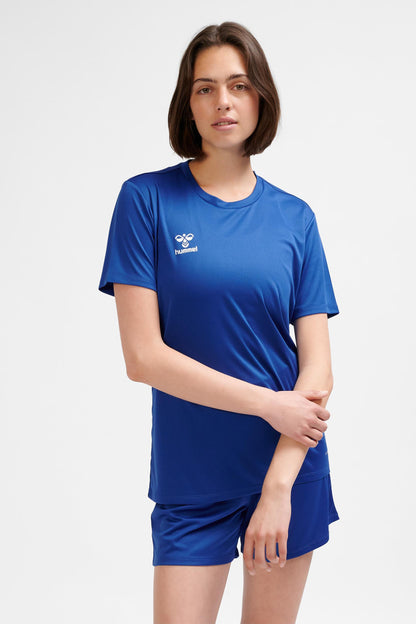 HUMMEL - Hmlessential Jersey S/s Woman - True Blue