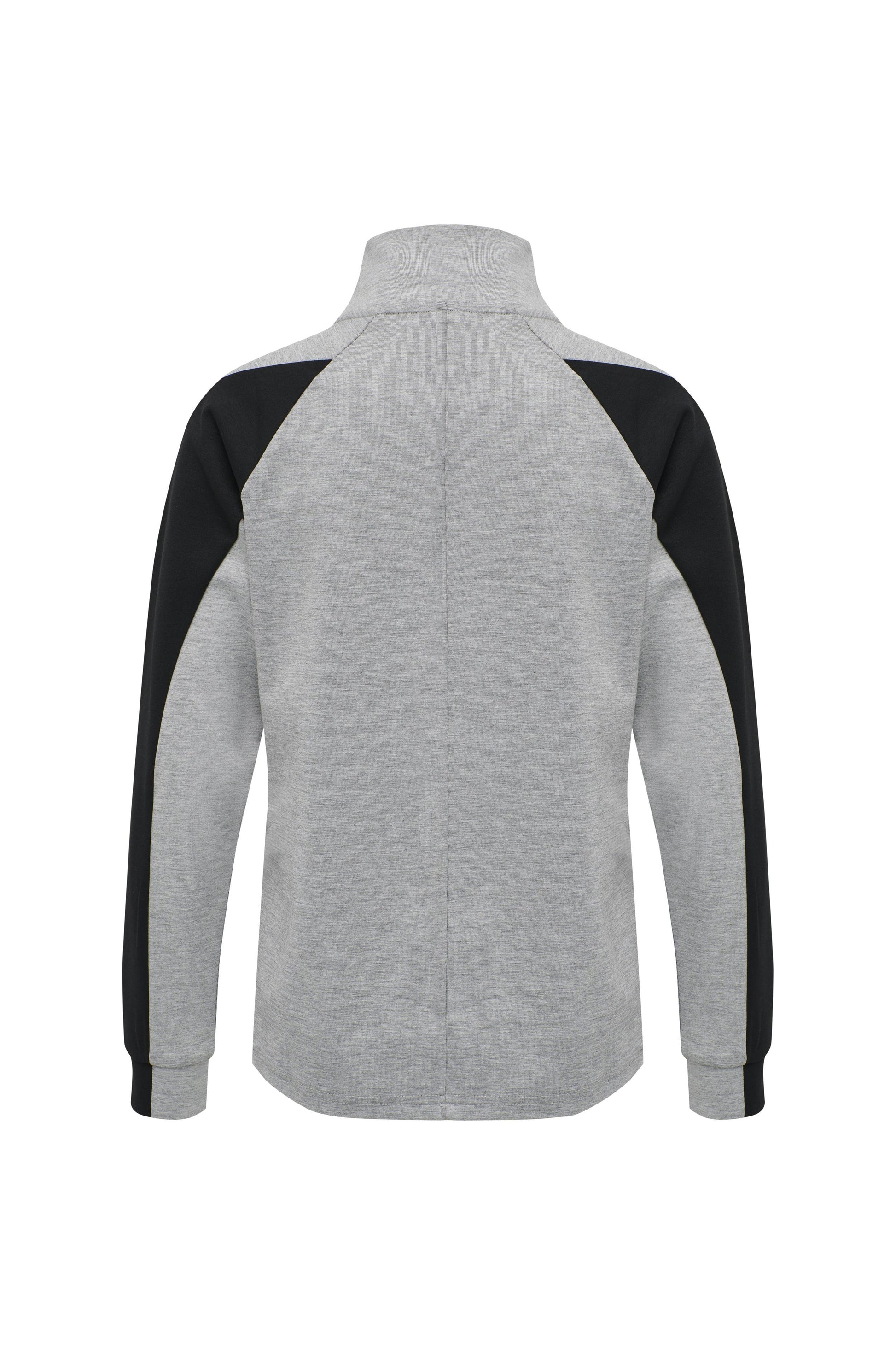 HUMMEL - Hmlessi Zip Jacket - Grey Melange