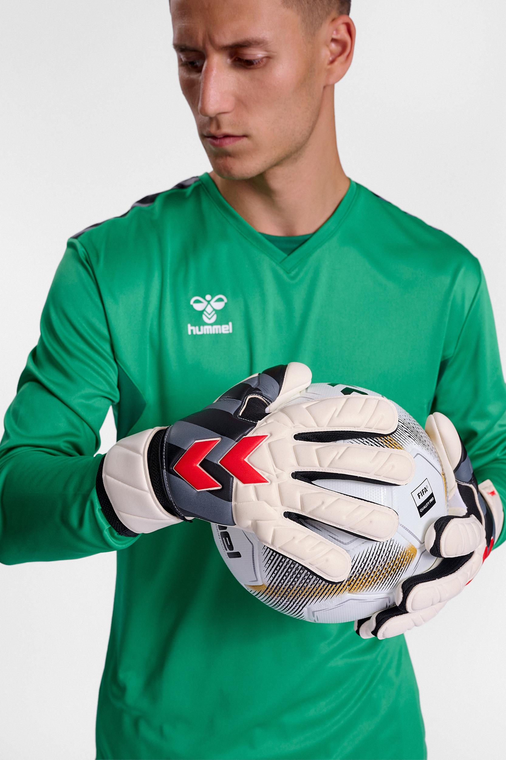 HUMMEL - Hmlgk Gloves Allround Grip - White/black/red