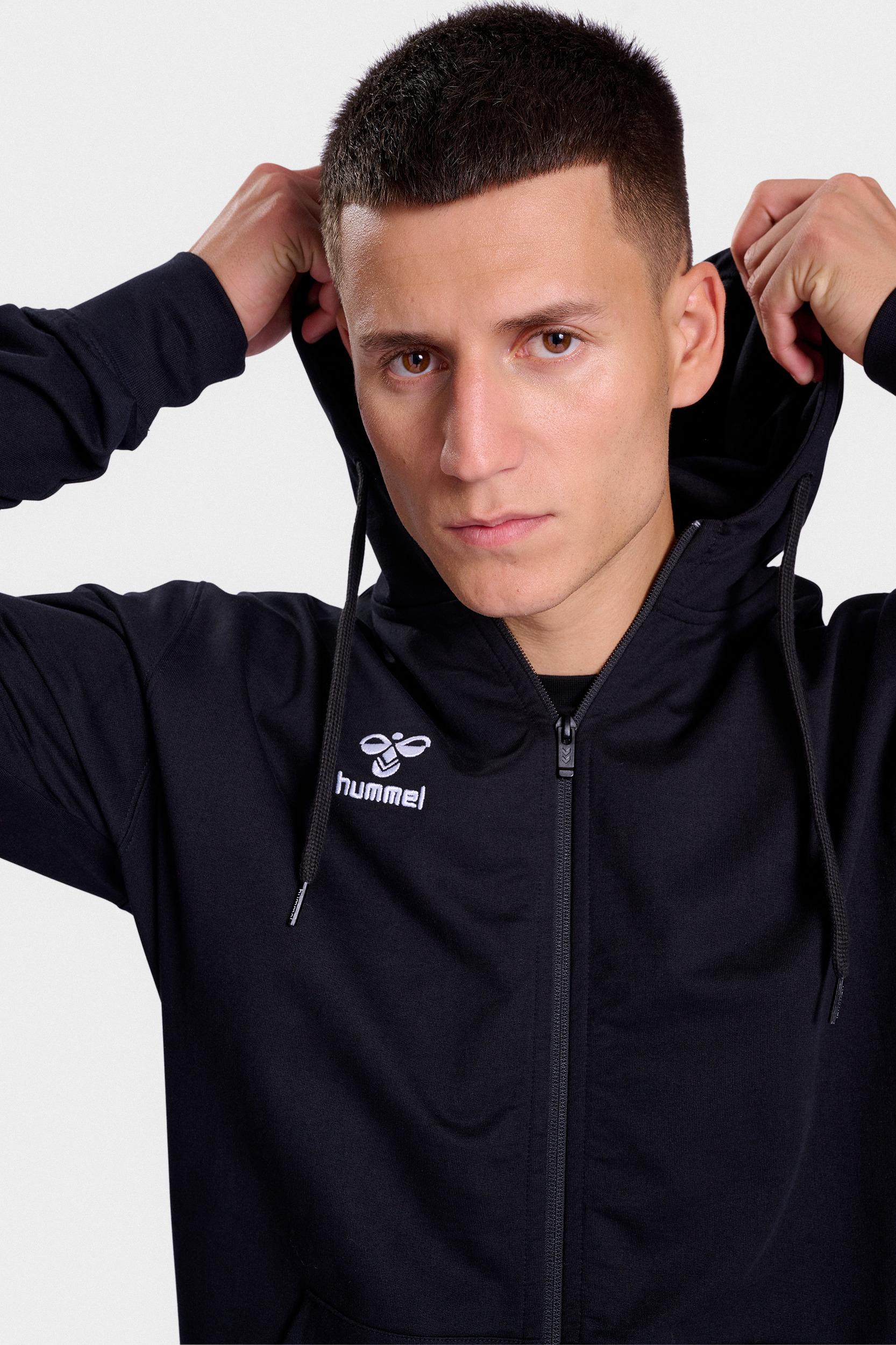 HUMMEL - Hmlgo 2.0 Zip Hoodie - Black