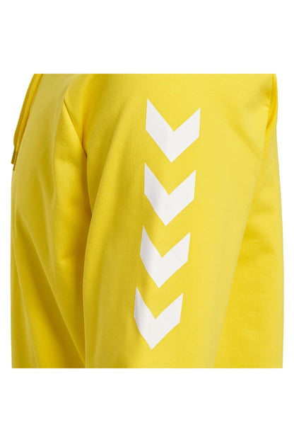 HUMMEL - Hmlgo Cotton Hoodie - Blazing Yellow