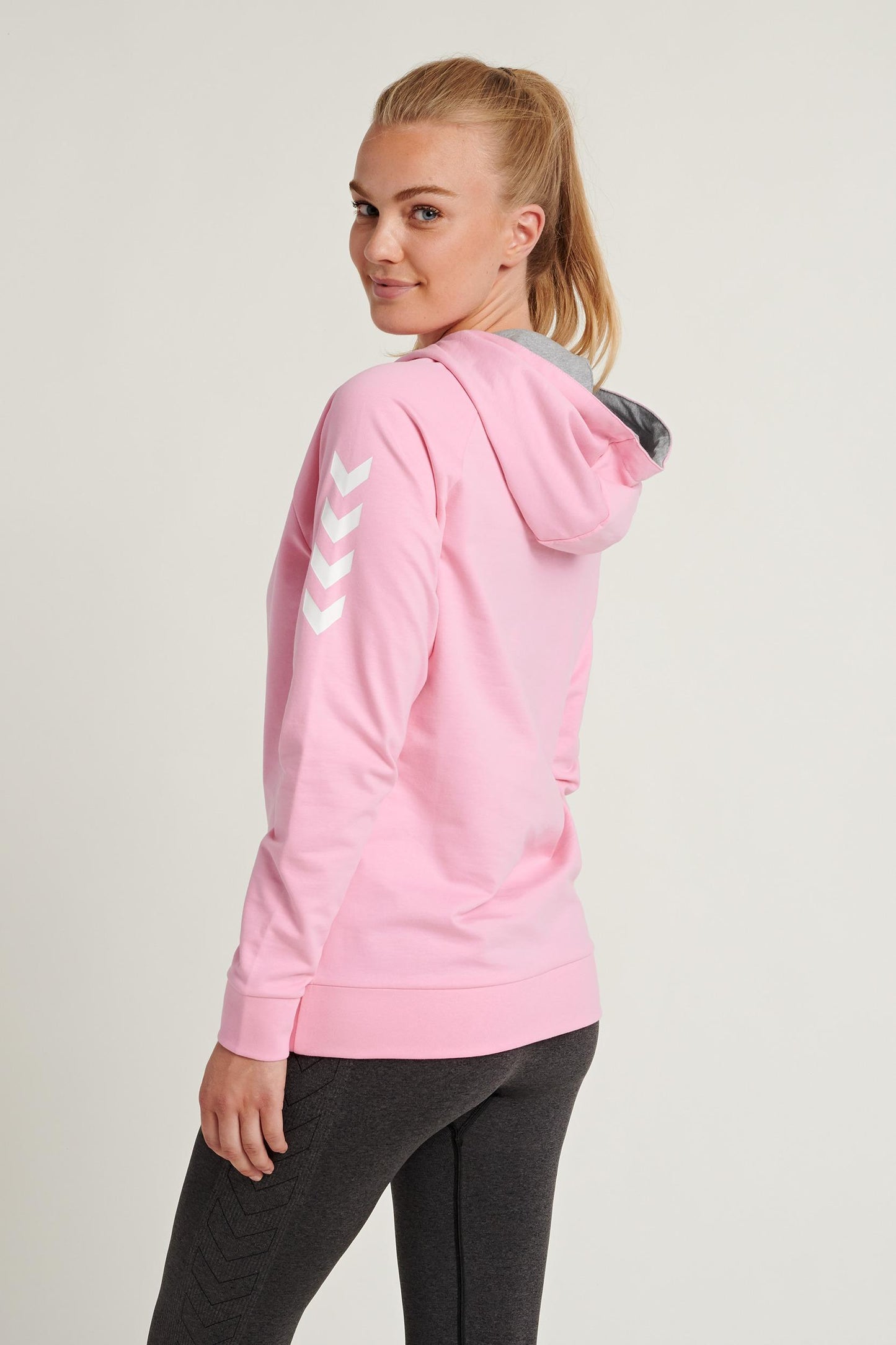 HUMMEL - Hmlgo Cotton Hoodie Woman - Cotton Candy