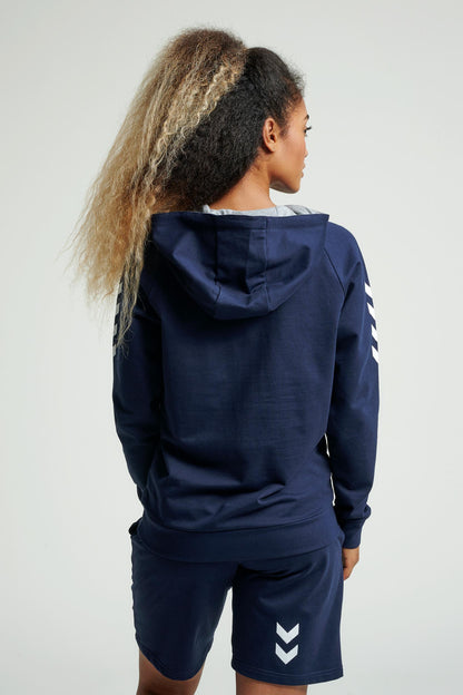 HUMMEL - Hmlgo Cotton Hoodie Woman - Marine