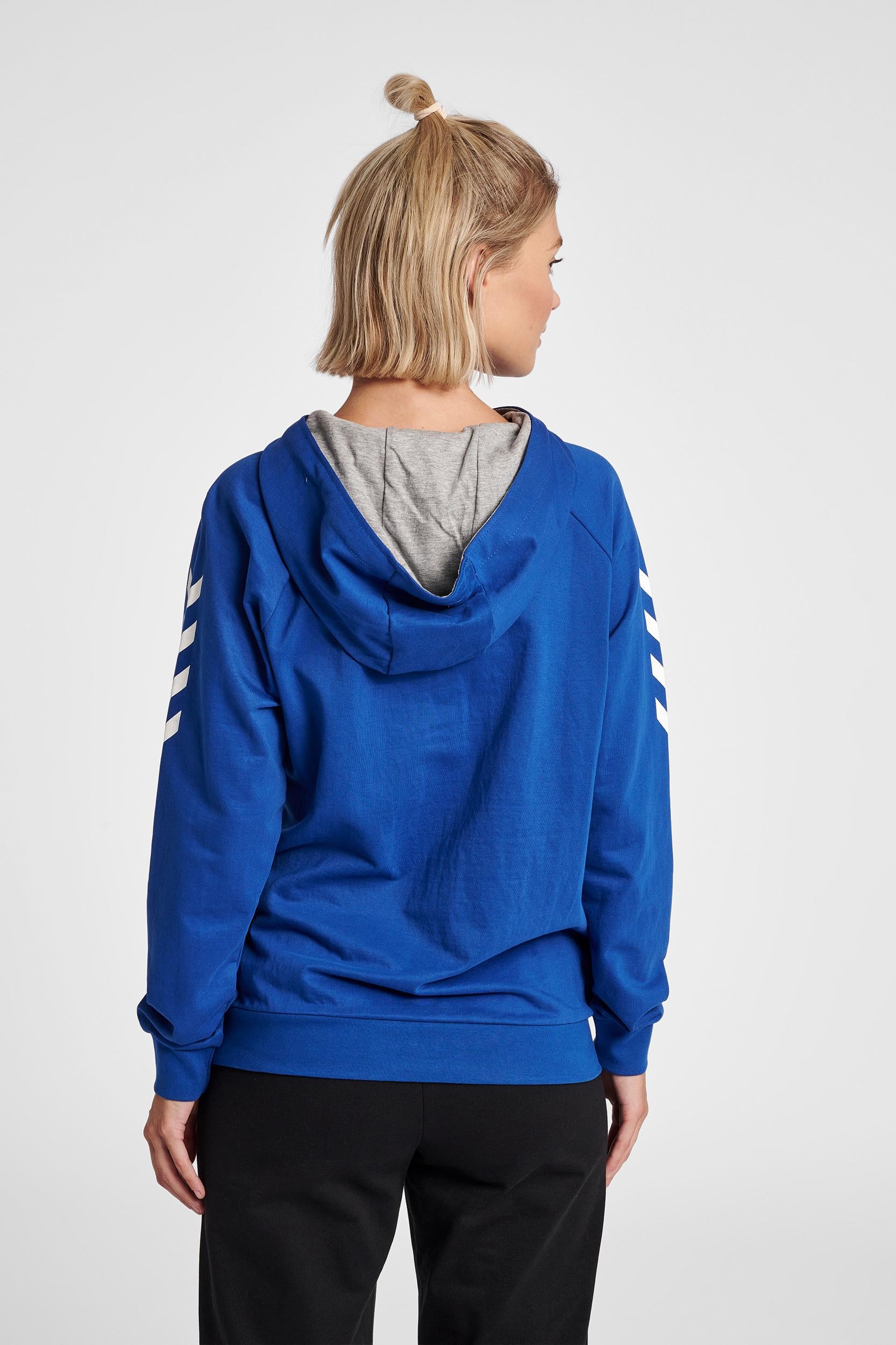 HUMMEL - Hmlgo Cotton Hoodie Woman - True Blue