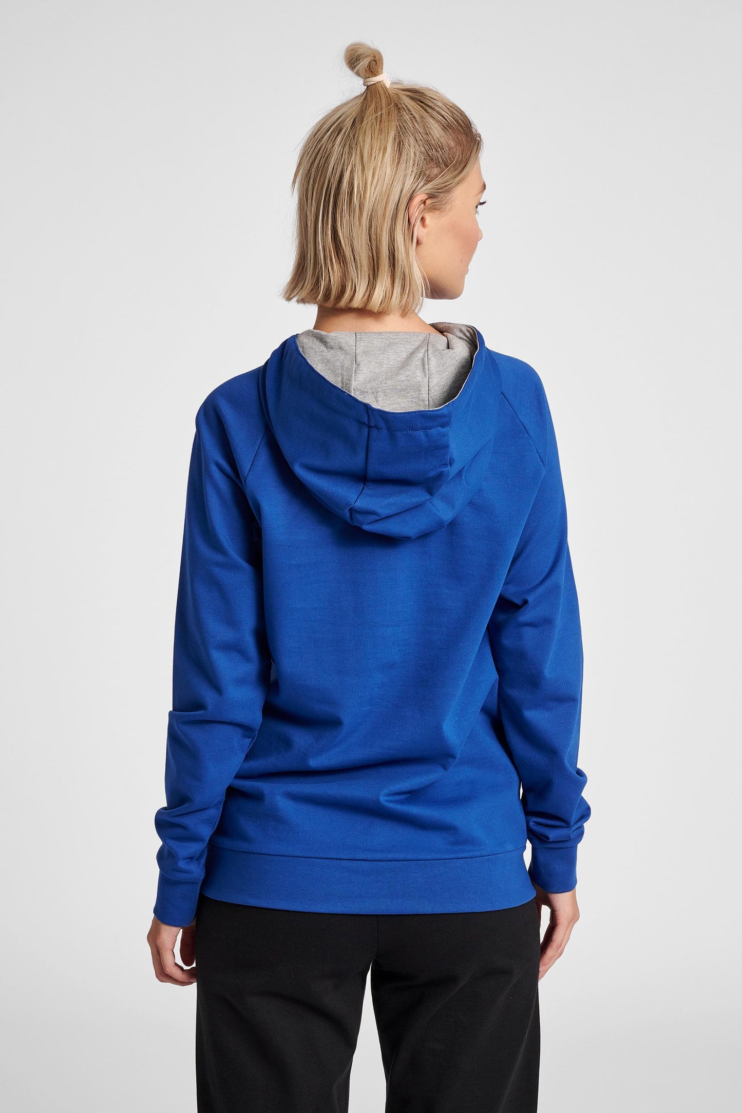 HUMMEL - Hmlgo Cotton Logo Hoodie Woman - True Blue