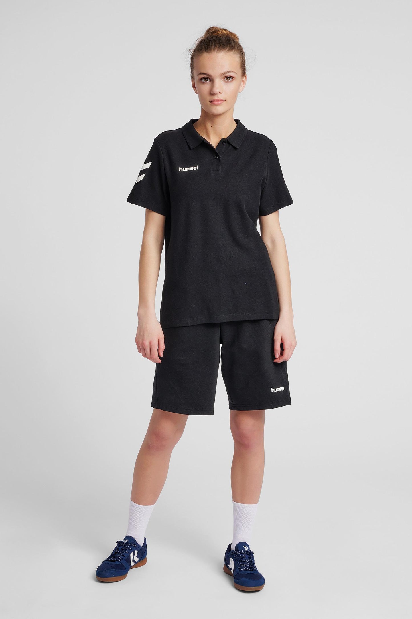 HUMMEL - Hmlgo Cotton Polo Woman - Black