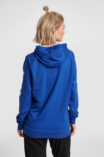 HUMMEL - Hmlgo Cotton Zip Hoodie Woman - True Blue