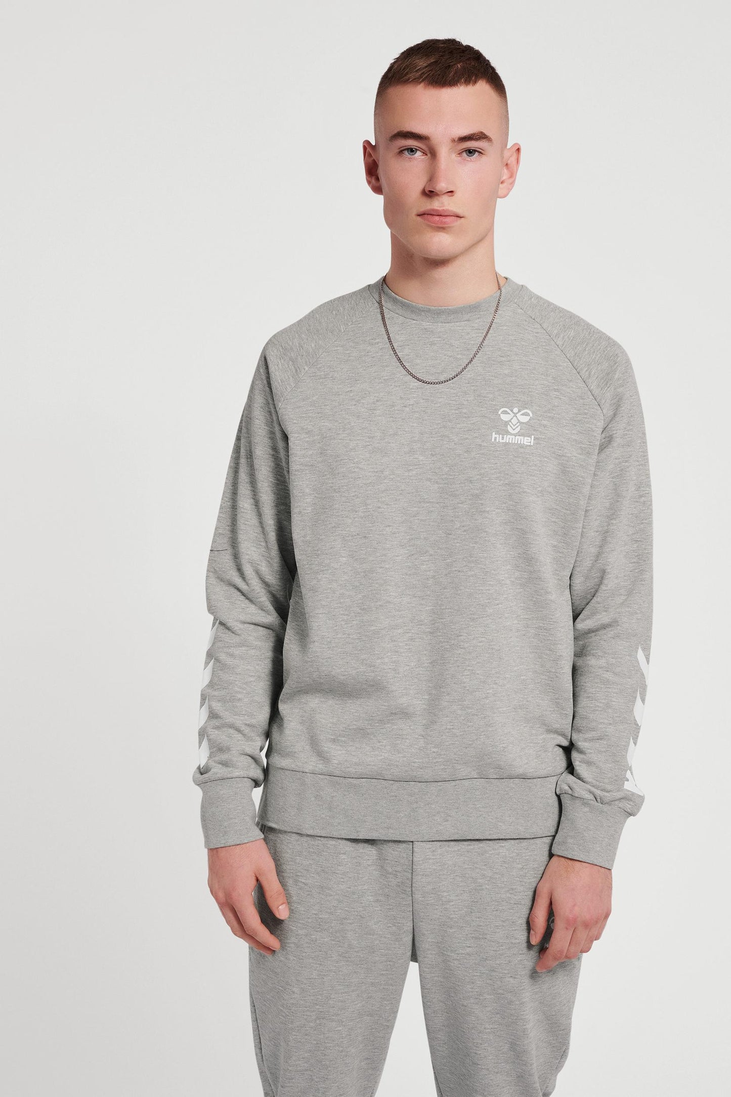 HUMMEL - Hmlisam 2.0 Sweatshirt - Grey Melange