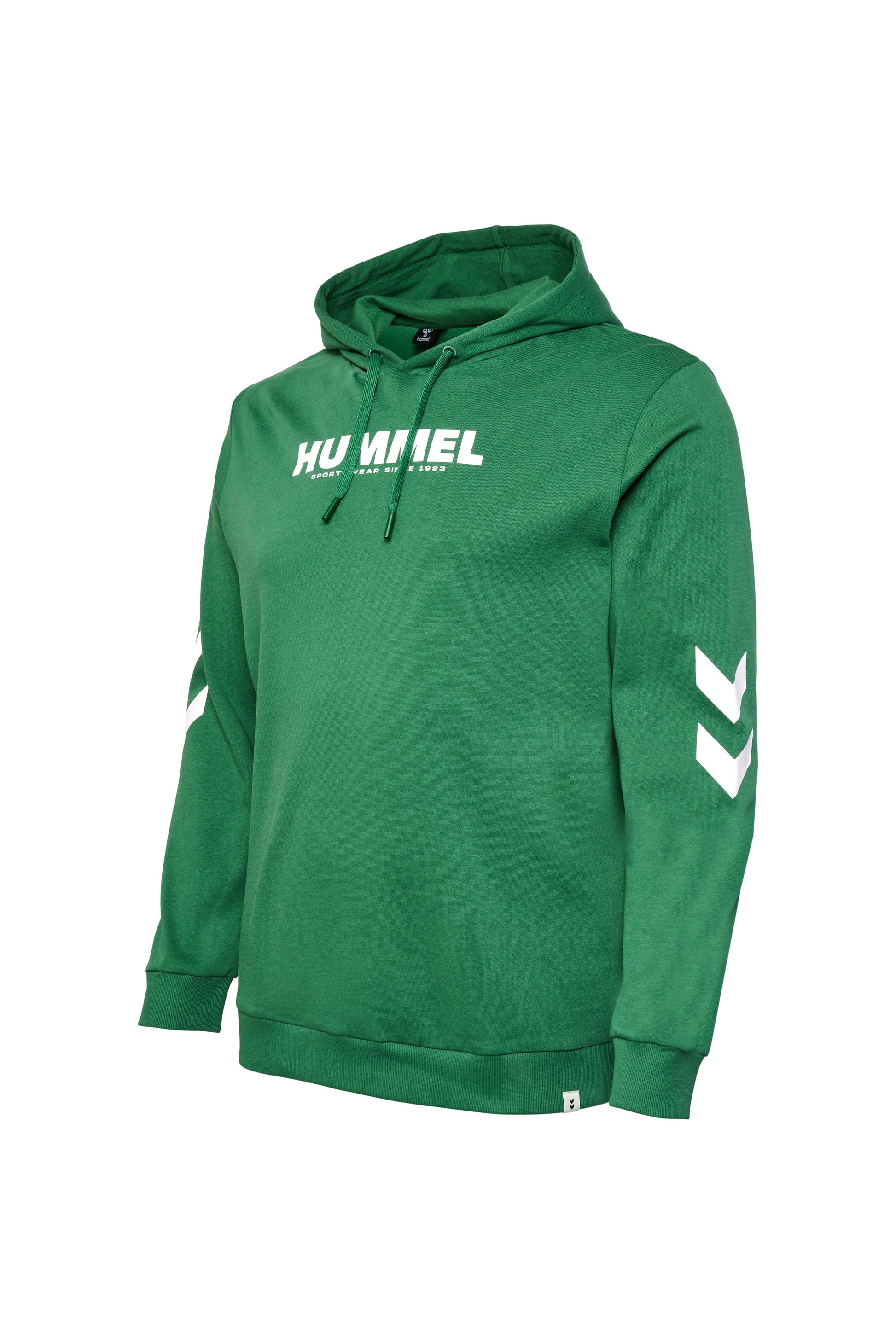 HUMMEL - Hmllegacy Logo Hoodie Plus - Foliage Green