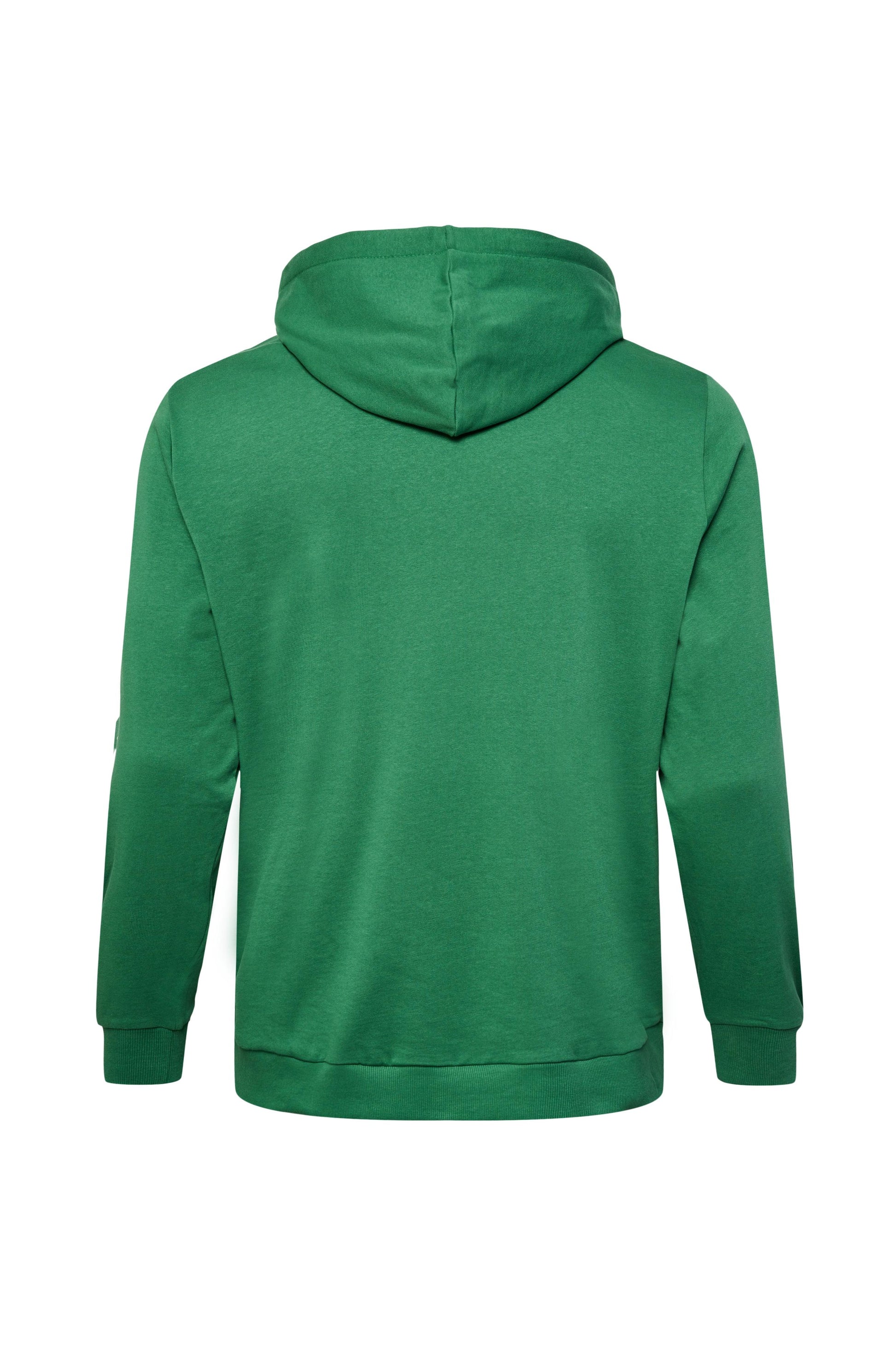 HUMMEL - Hmllegacy Logo Hoodie Plus - Foliage Green