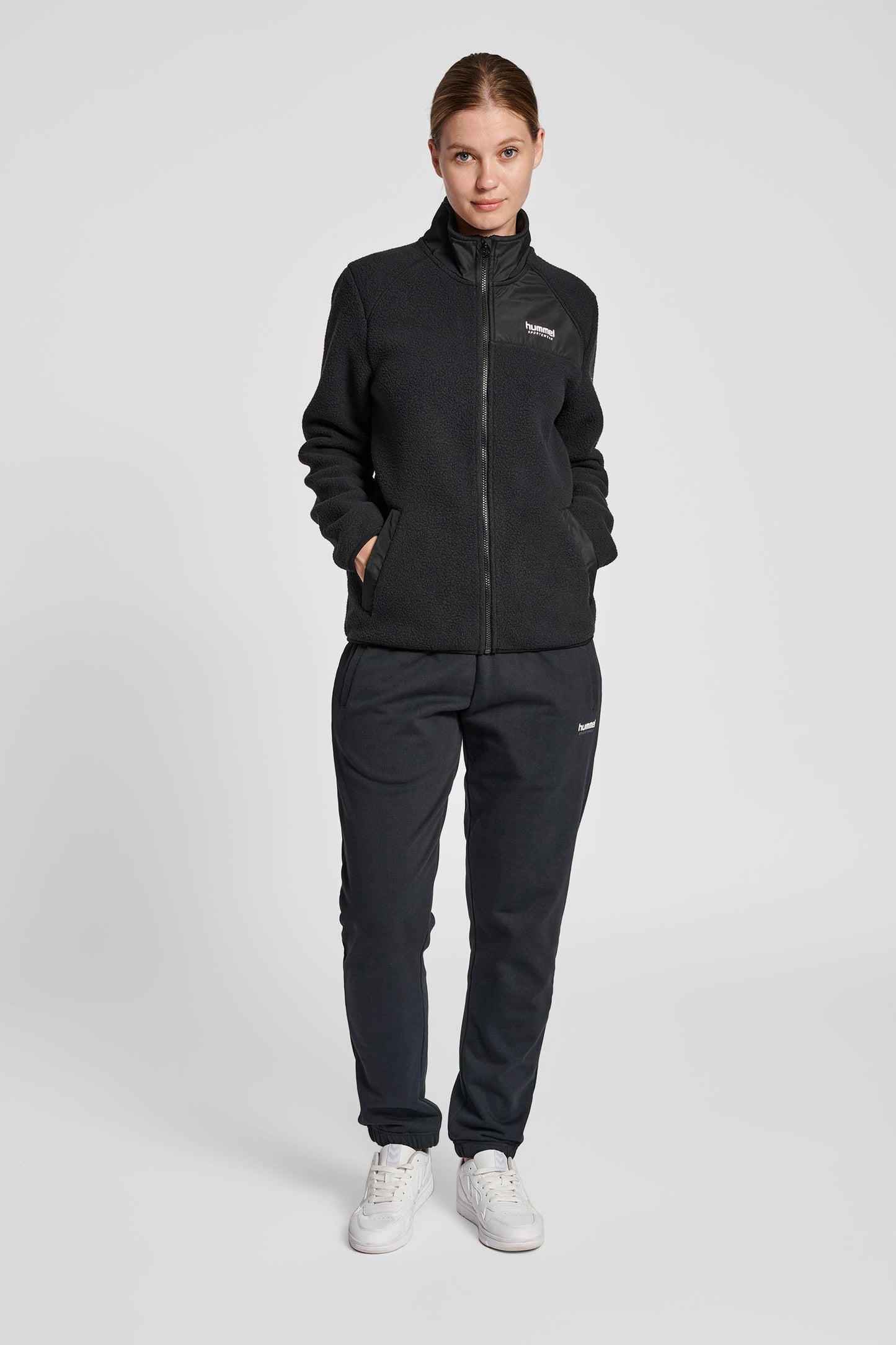 HUMMEL - Hmllgc Charla Fleece Jacket - Black