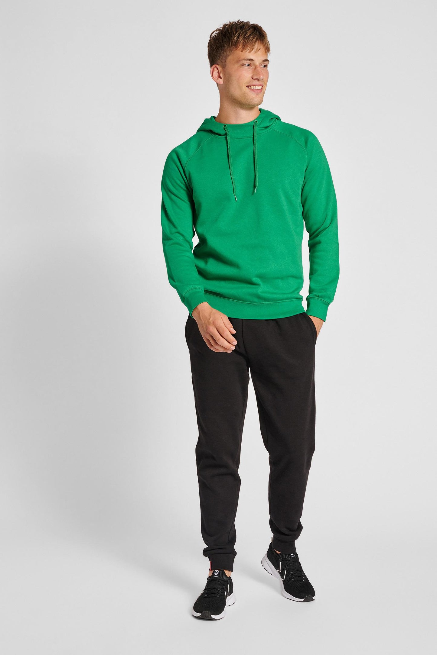 HUMMEL - Hmlred Classic Hoodie - Jelly Bean