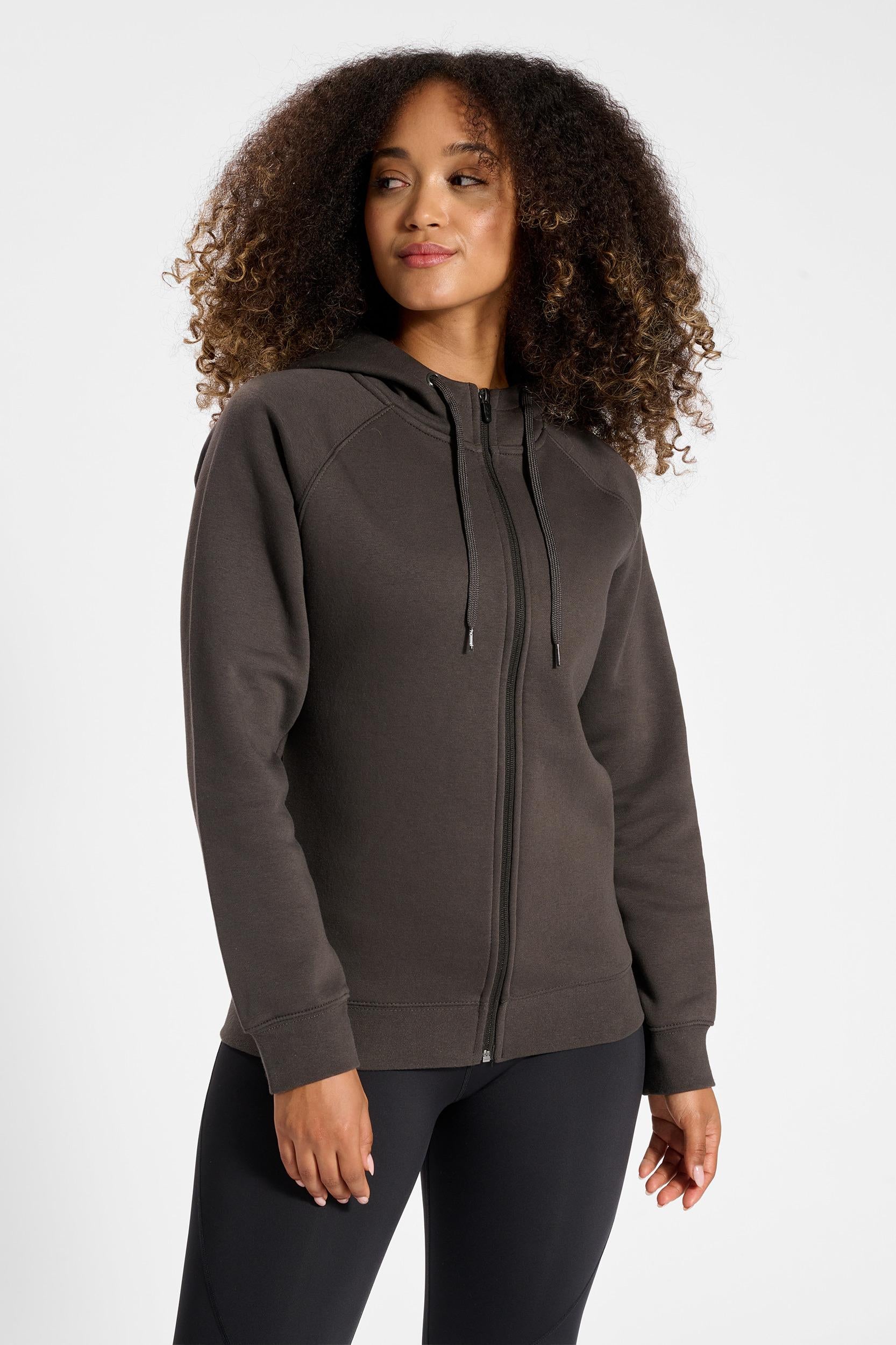 HUMMEL - Hmlred Heavy Zip Hoodie Woman - Raven