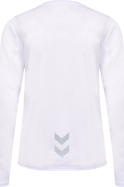 HUMMEL - Hmlrun Jersey L/s Woman - White