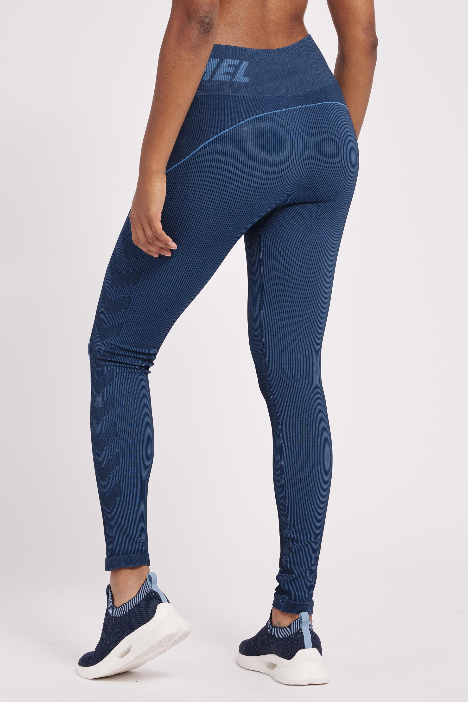 HUMMEL - Hmlte Christel Seamless Mw Tights - Marina/insignia Blue Melange