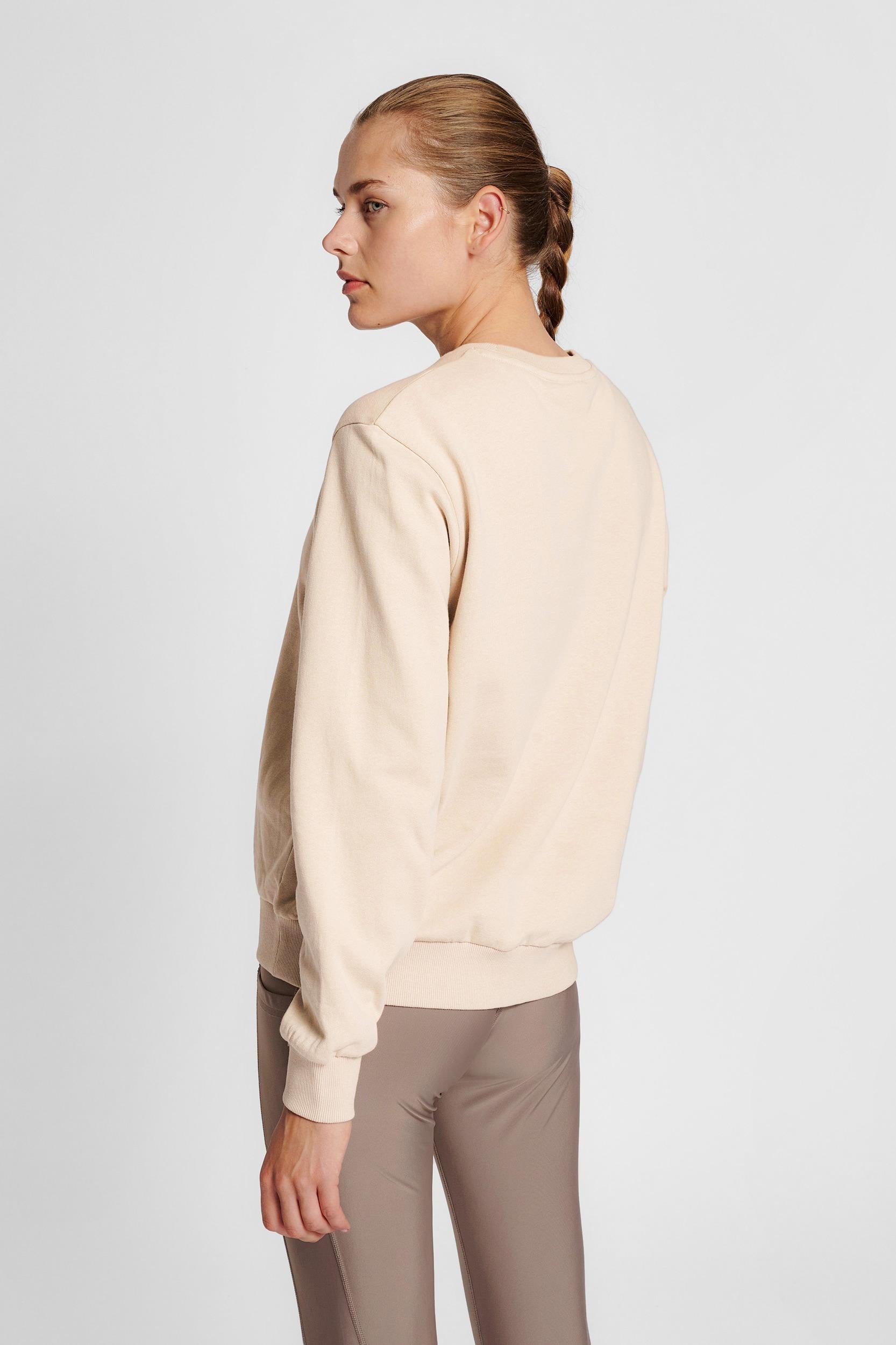 HUMMEL - Hmlte Element Sweatshirt - Chateau Gray