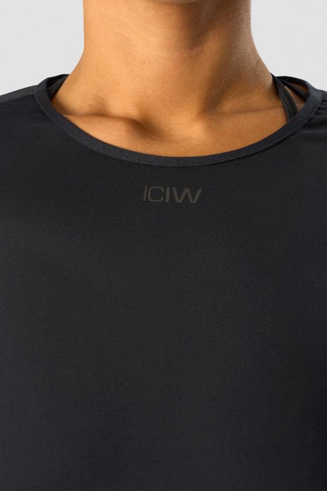 ICANIWILL - Charge Cropped Mid Sleeve - Black