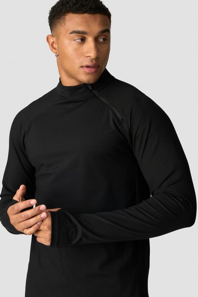 ICANIWILL - Charge Longsleeve 1/4 Zip - Black