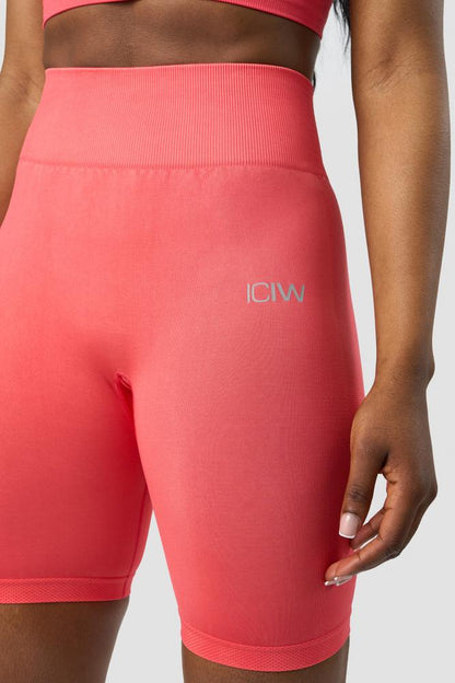 ICANIWILL - Define Seamless Biker Shorts - Coral