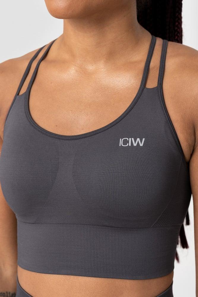 ICANIWILL - Define Seamless Sports Bra - Graphite