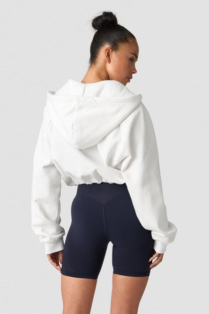 ICANIWILL - Everyday Cropped Hoodie - White