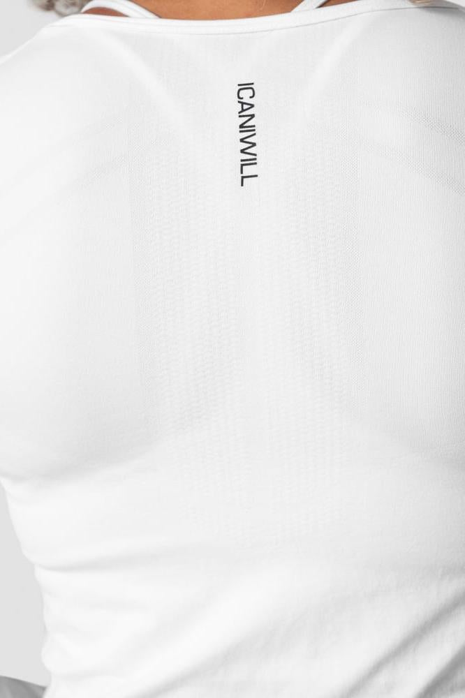 ICANIWILL - Everyday Seamless LS - White