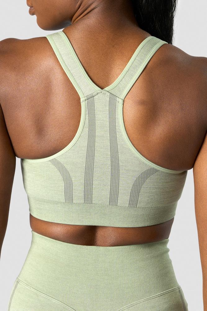 ICANIWILL - Rush Seamless Sports Bra - Sage Green