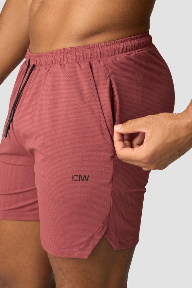 ICANIWILL - Stride Shorts - Brick Red