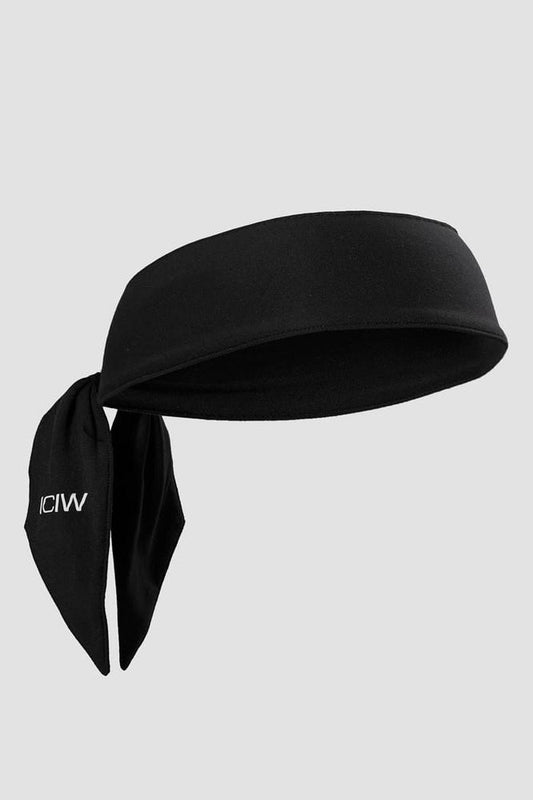 ICANIWILL - Tie Headband - Black