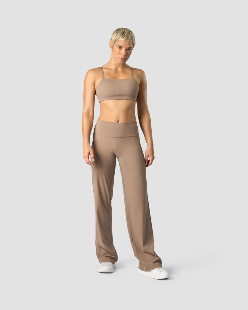 nimble straight leg pants autumn brown