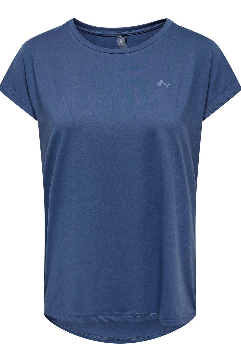 ONLYPLAY - Aubree Life On Ss Bat Loose Tee - Blue