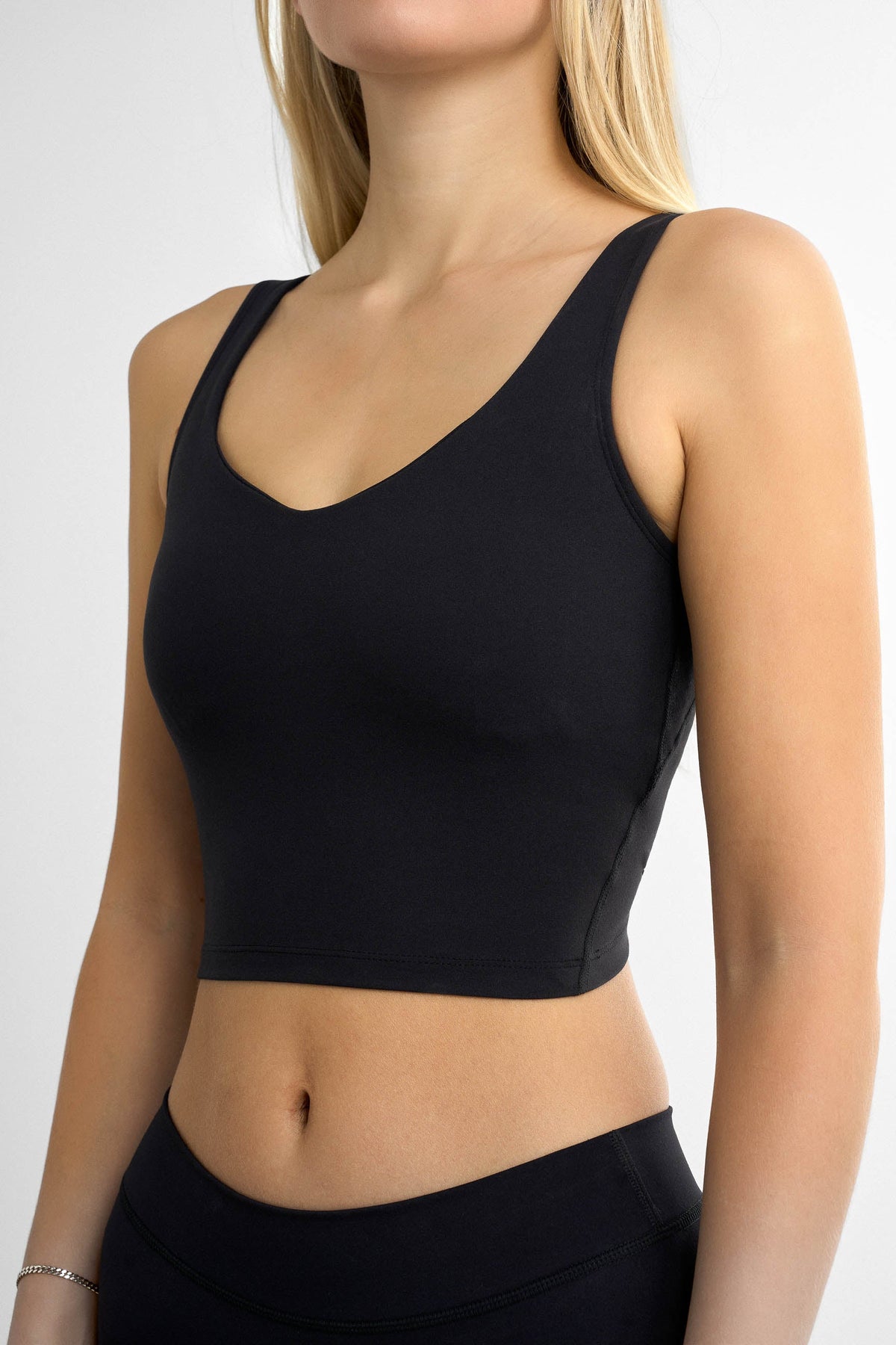 Softy Crop Top - for dame - Famme - Sports Bra