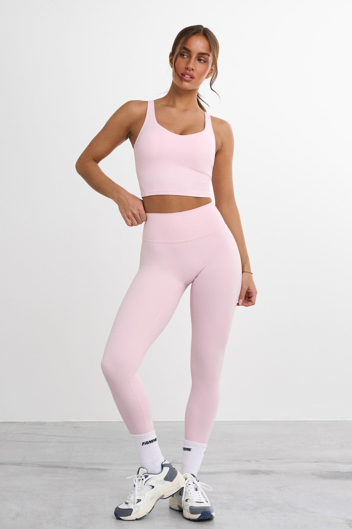 Softy Crop Top - for dame - Famme - Sports Bra