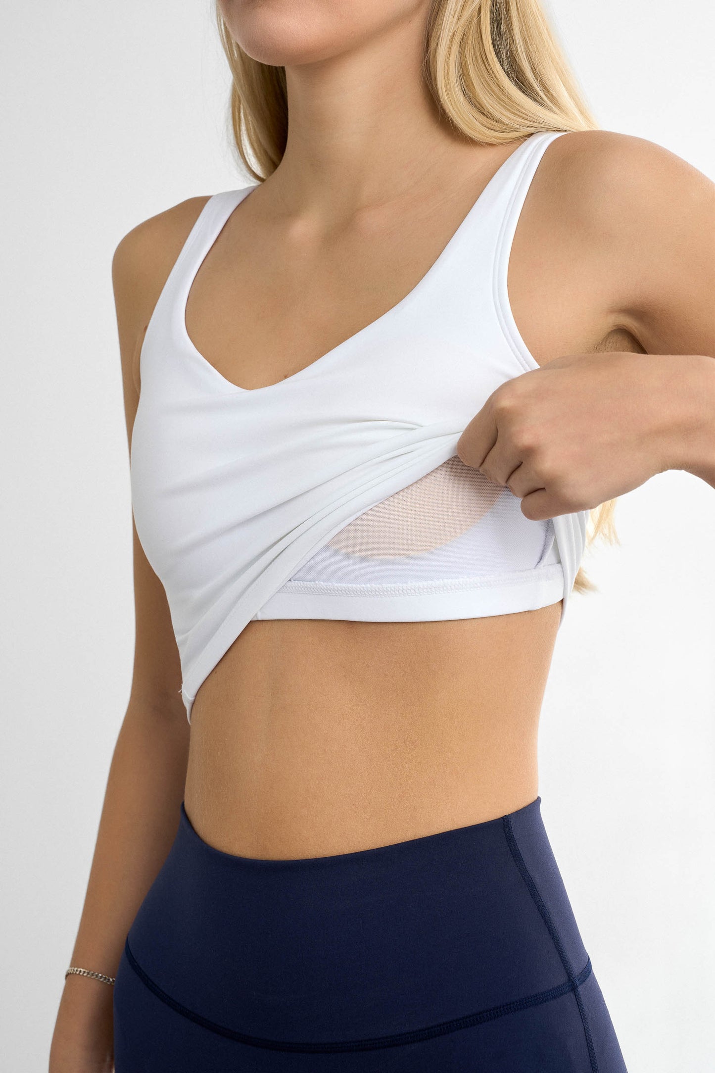 Softy Crop Top - for kvinde - FAMME - Sports Bra