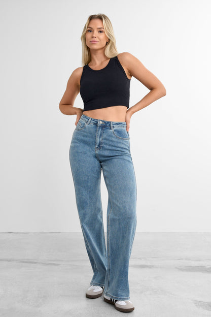 Baggy Jeans V2 - for dame - Famme - Jeans